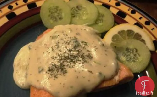 Saumon à la Sauce Champagne