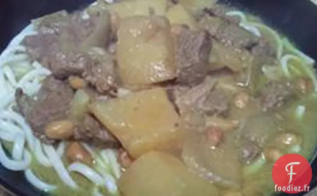 Curry Mussaman Mijoteuse
