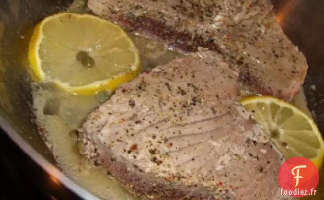 Thon Ahi Au Citron Et au Poivre