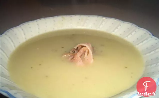 Vichyssoise De Fenouil Au Saumon Fumé