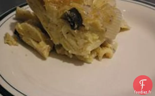 Macaroni au Saumon et au Fromage