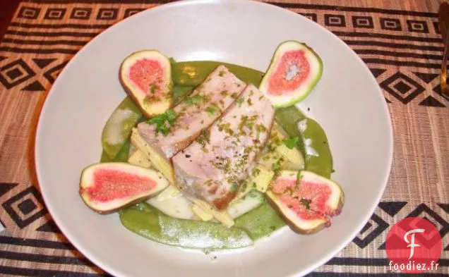 Thon Poêlé à la Sauce Chardonnay