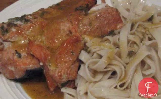 Saumon à la Tequila Grillé