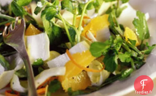 Salade D'Endives, De Roquette Et De Mandarine