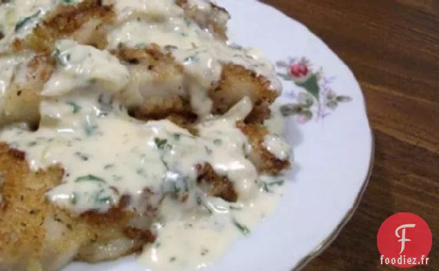 Morue Fumée à la Sauce au Persil