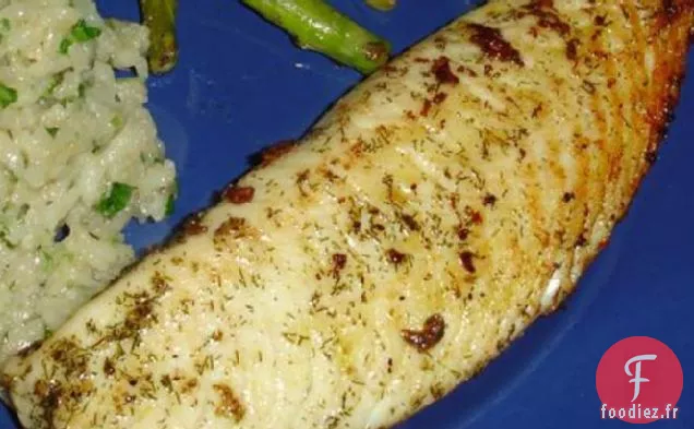 Poisson Blanc Au Beurre Aux Herbes