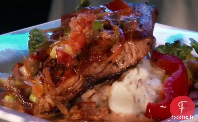 Filet de Queue Jaune Frais au Citron Vert et au Gingembre