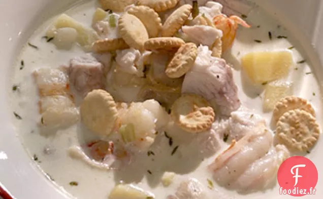 Chaudrée de Pommes de Terre et Fruits de Mer