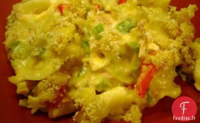Casserole de Nouilles au Thon à Partir de Zéro