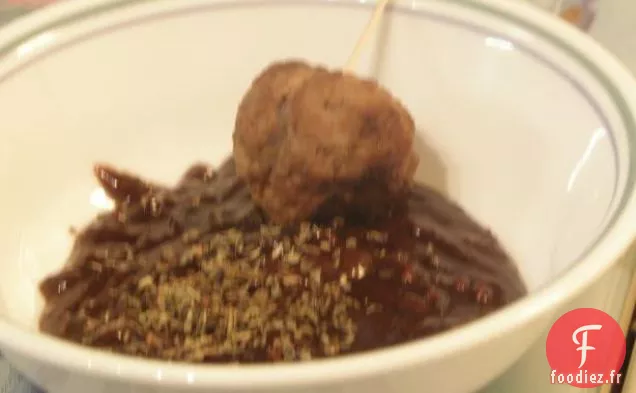 Boulettes De Viande Thaïlandaises Au Sateh