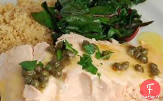 Piccata de Saumon d'Alaska Poêlé