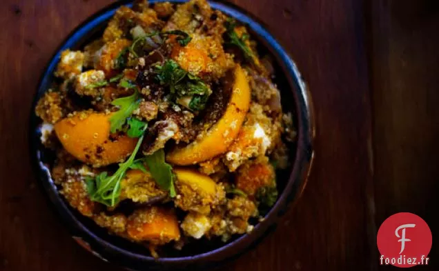 Salade De Quinoa Avec Citrouille Rôtie Et Orange