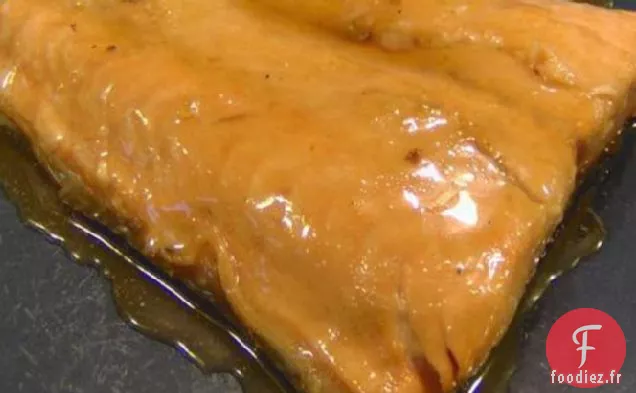 Saumon Caramélisé au Whisky
