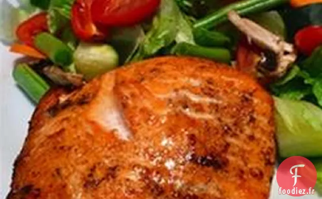 Saumon Grillé Fondu dans la bouche