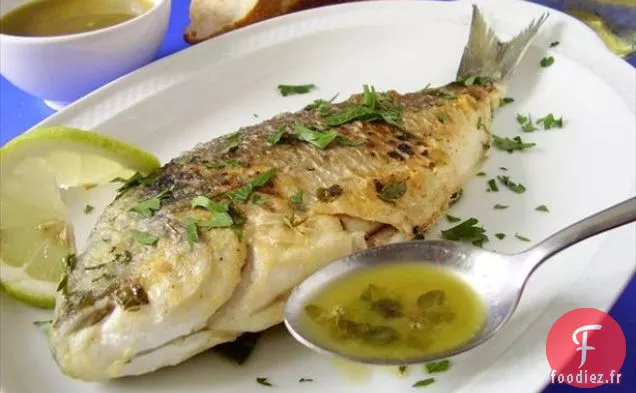 Dorade Rôtie Aux Herbes