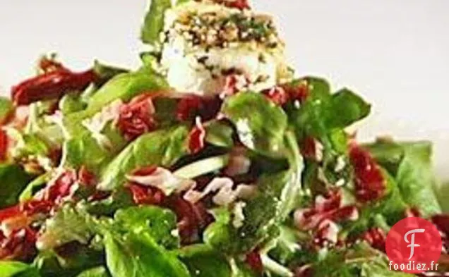 Salade De Chèvre Avec Roquette Et Raddichio