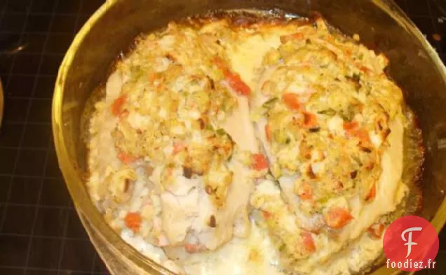 Filets de Poisson Farcis au Crabe