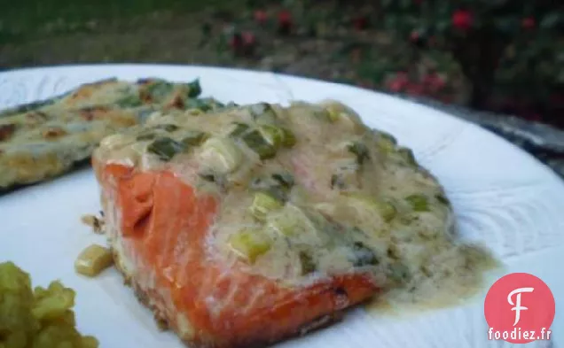 Saumon Sauce Moutarde Au Vin