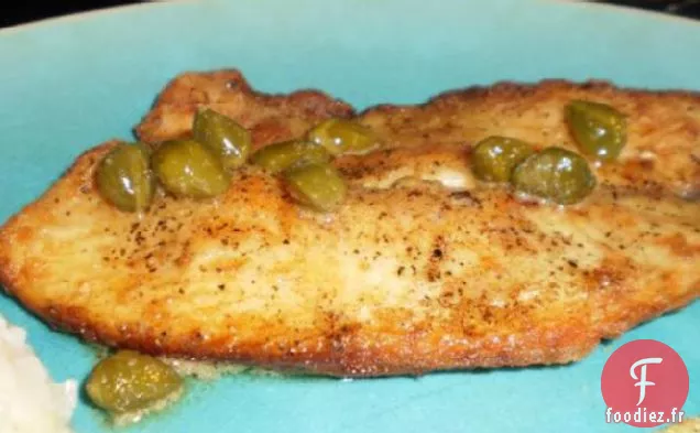 Meunière De Poisson Aux Câpres