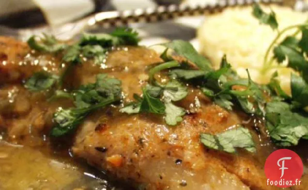 Poisson Noirci À La Salsa Verde (Faible En Glucides)