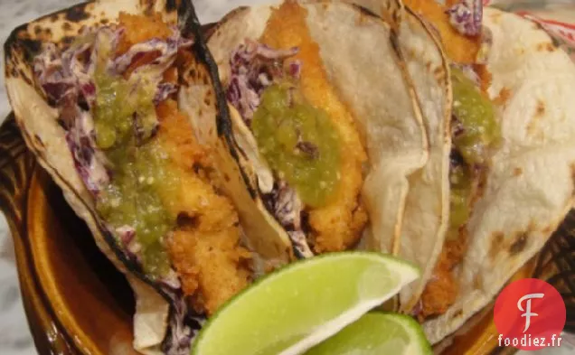 Cook the Book: Tacos de poisson-chat avec salade de chou Chipotle