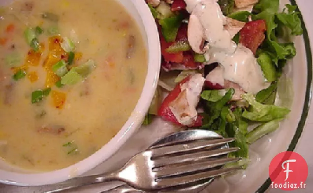 Soupe De Poisson Rapide Et Facile Avec Aïoli à l'Ail