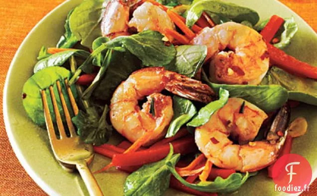 Salade de Crevettes et Roquette