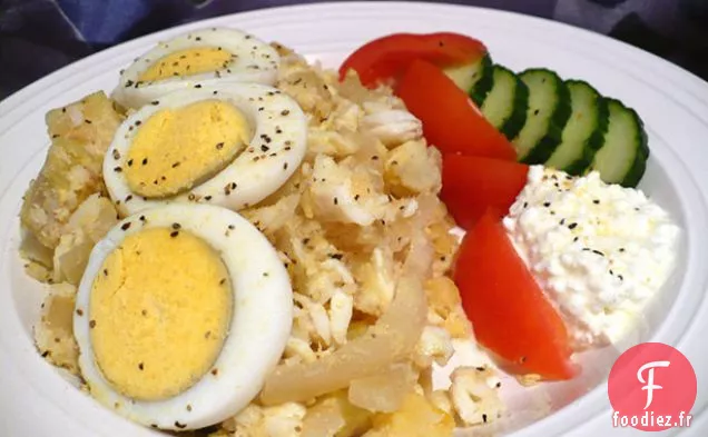 Bacalhau à Gomes De Sá / Cabillaud et Pomme de Terre du Cap-Vert