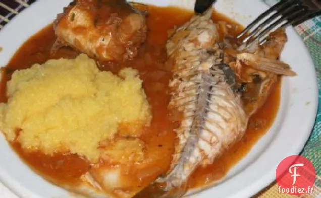 Poisson croate “brodet”
