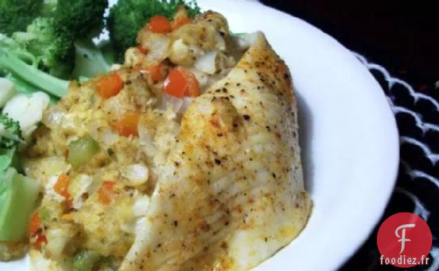 Plie Farcie À La Chair De Crabe (Lite-Bleu)