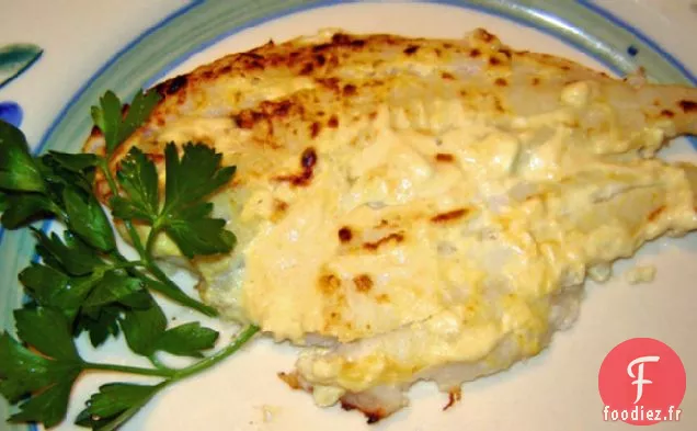 Plie En Croûte De Parmesan