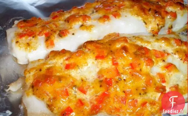Plie Cuite au Four Avec Mayo aux Herbes et Vermouth