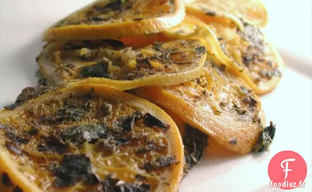 Plie Orange Grillée