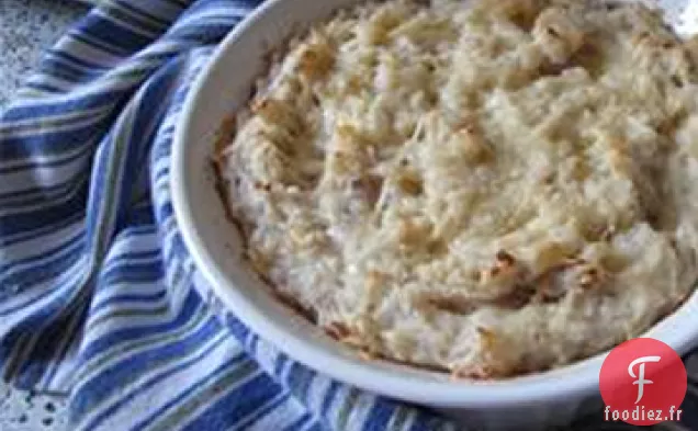 Tarte Moelleuse à l'Aiglefin et aux Pommes de Terre