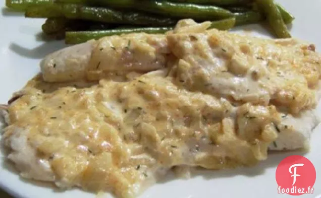 Poisson cuit à la Mayonnaise et à la Moutarde