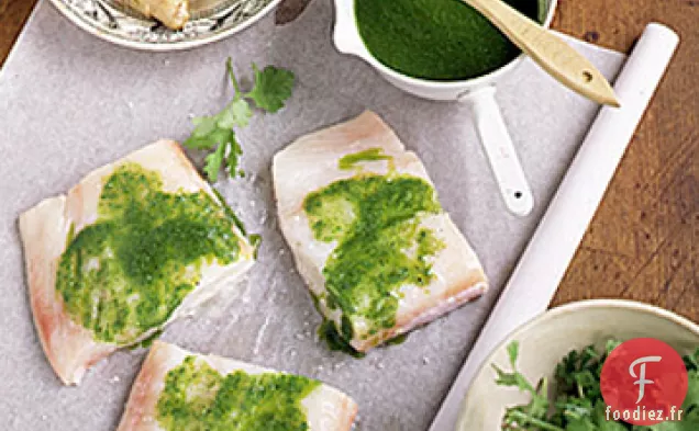 Flétan Coriandre-Gingembre