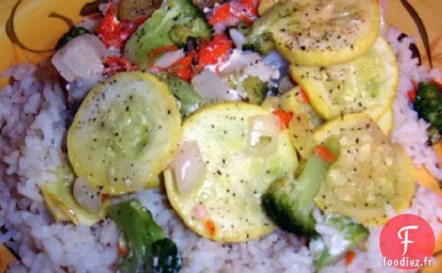 Flétan Asiatique faible en gras en Papillote