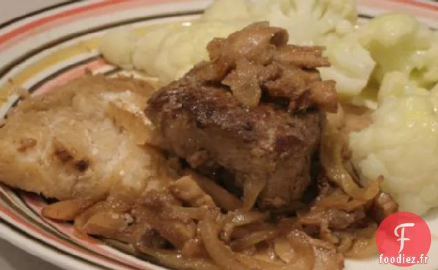 Chimichurri de Steak et de Flétan