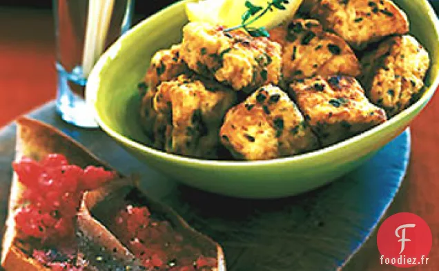 Poisson frit Mariné à l'Ail, au Vinaigre, à l'Origan et au Cumin