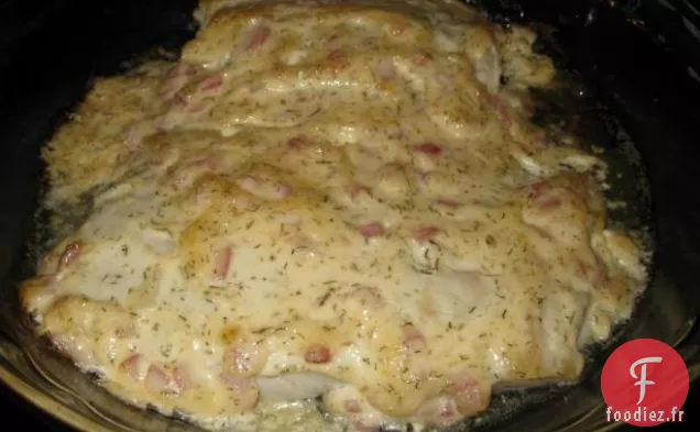 Assiette Bleue Flétan Spécial ou Saumon