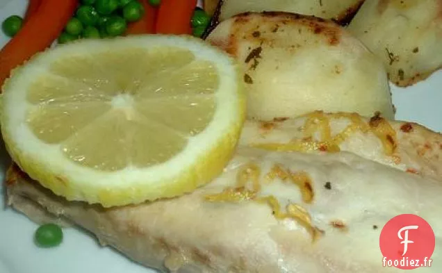 Flétan au Citron