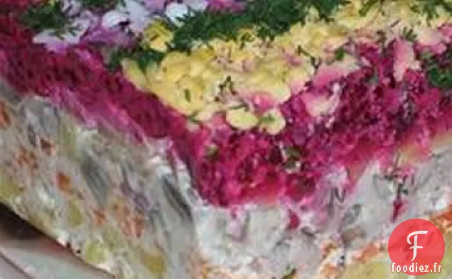 Salade de Betteraves Russes au Hareng