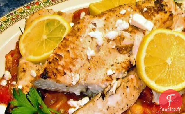 Mahi-Mahi Grillé Aux Tomates Panées