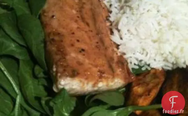 Mahi Mahi Avec Glaçage au Soja à la Cassonade