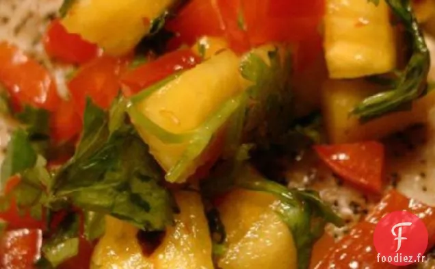 Mahi-Mahi Avec Salsa À L'Ananas Frais
