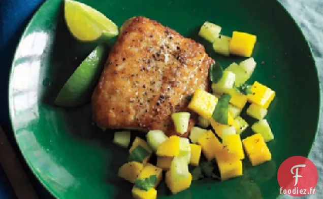 Poisson à la Relish de Mangue