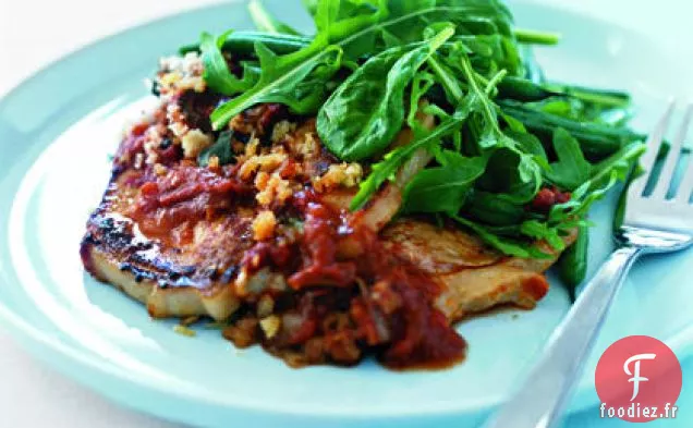 Escalopes de Porc à la Chapelure de Sauge et Citron