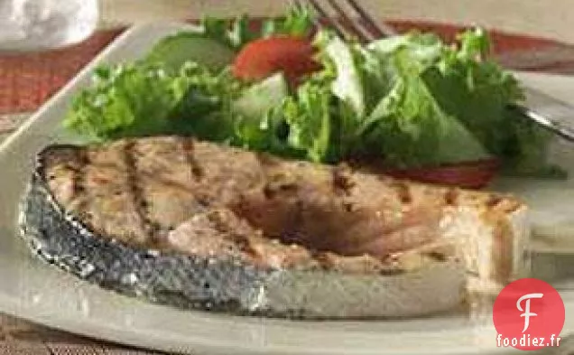 Saumon au Basilic Grillé