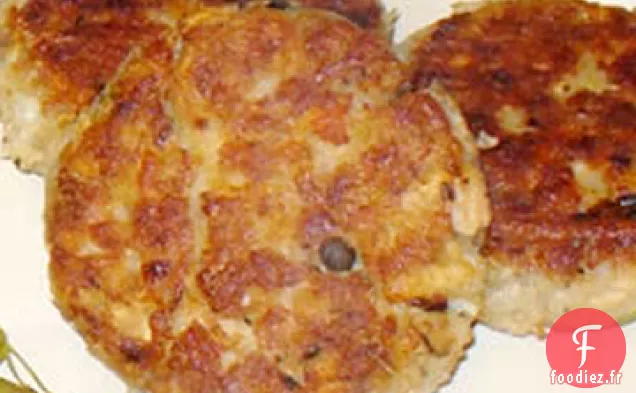 Galettes de Saumon aux Pommes De Terre Râpées