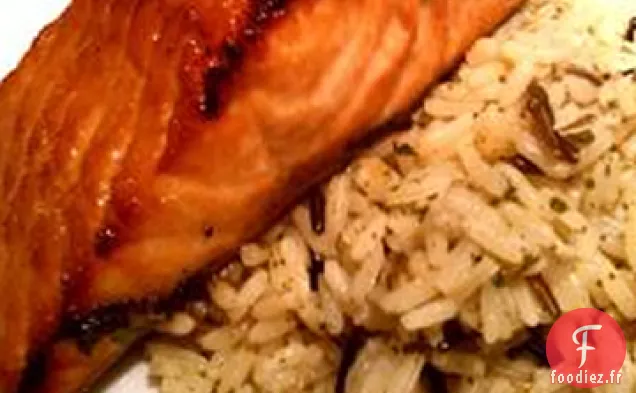 Saumon Glacé Épicé Et Sucré